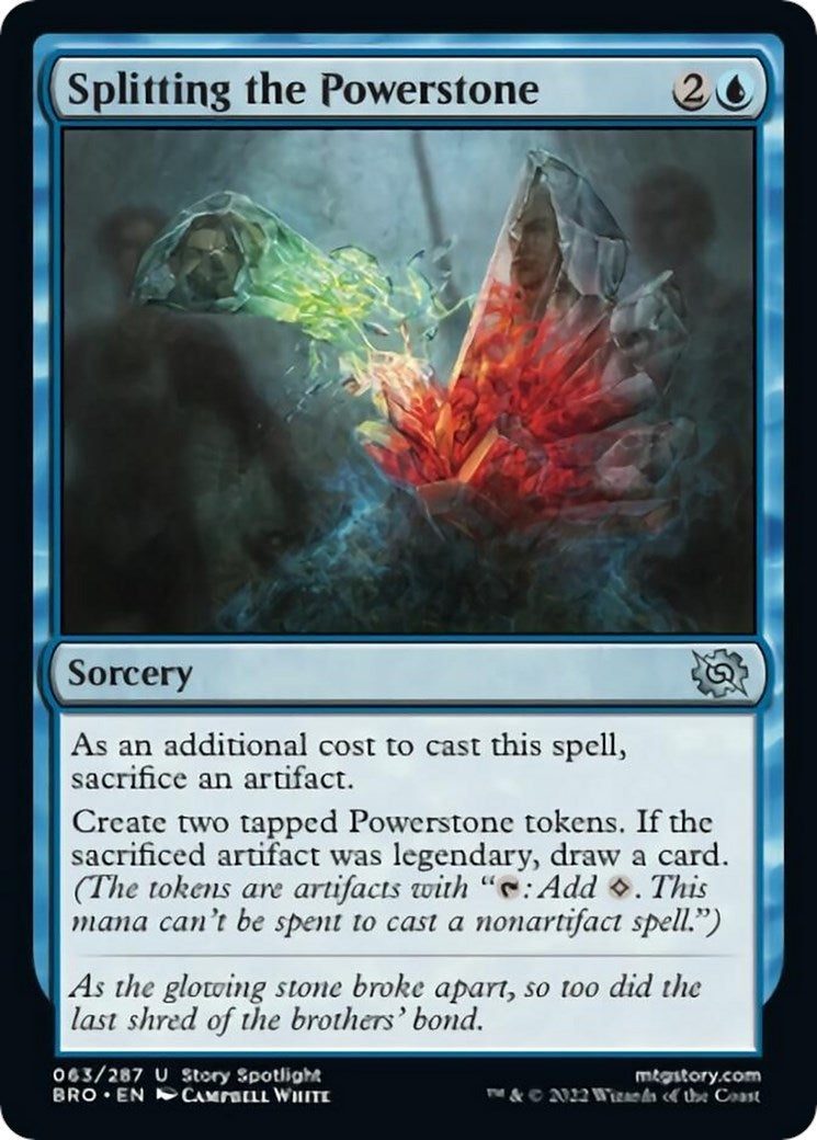 Splitting the Powerstone (63) (BRO)
