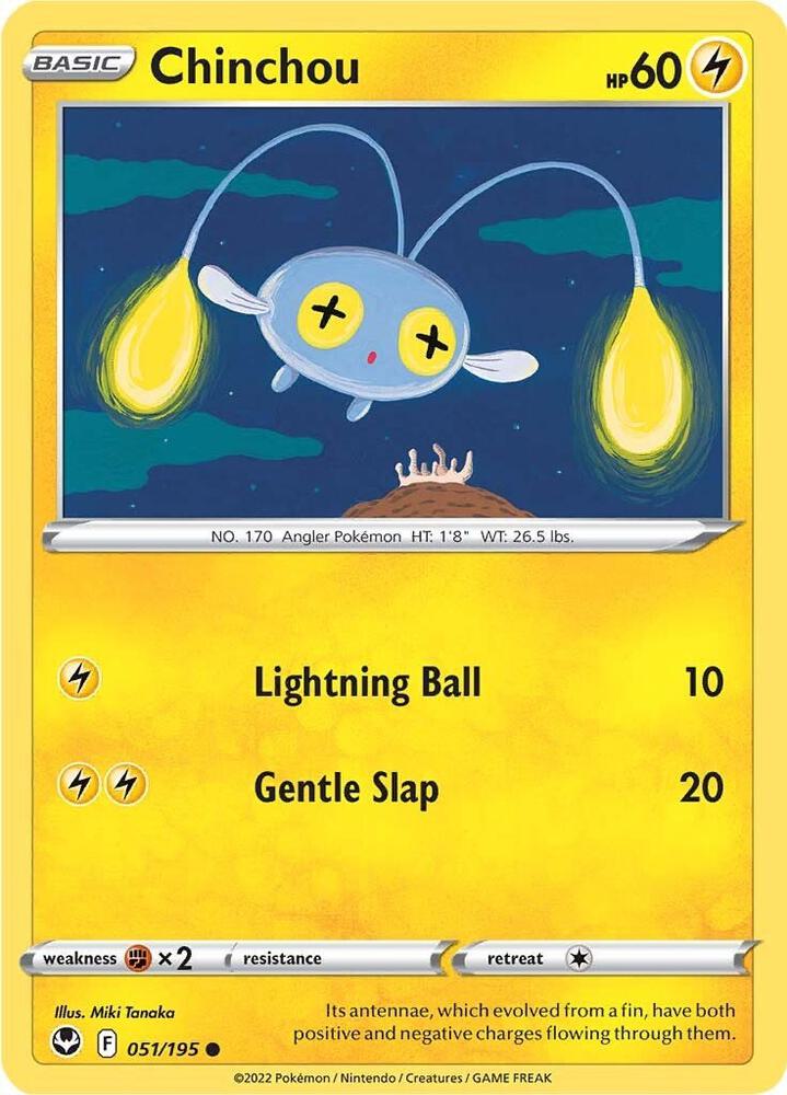 Chinchou (051/195) (SWSH12)