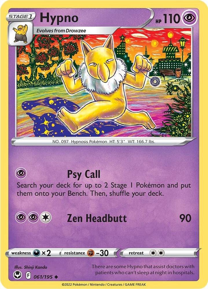 Hypno (061/195) (SWSH12)