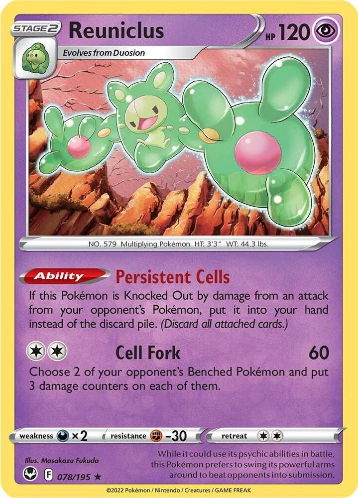 Reuniclus (078/195) (SWSH12)