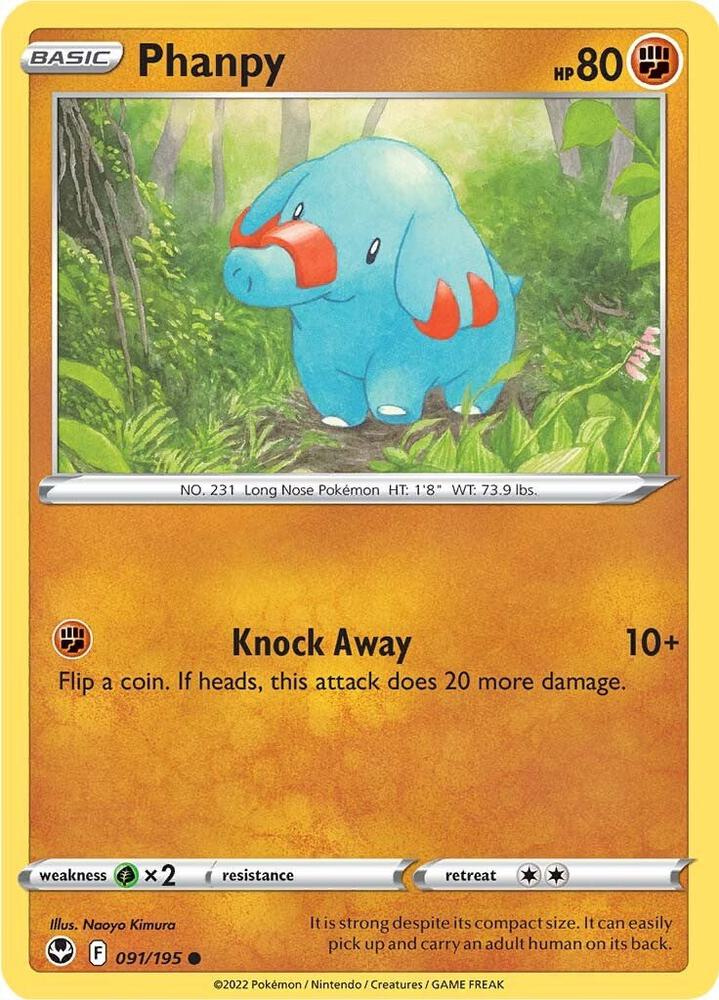 Phanpy (091/195) (SWSH12)