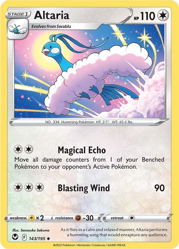 Altaria (143/195) (SWSH12)