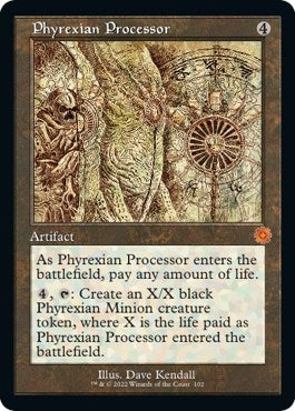 Phyrexian Processor (Schematic) (102) (BRR)