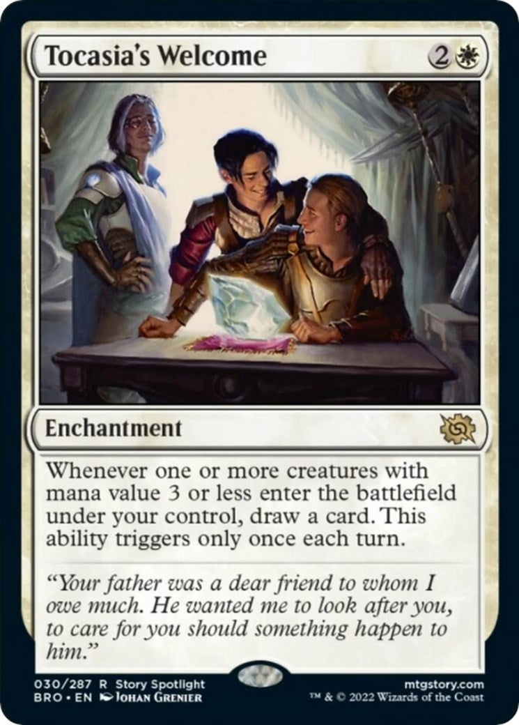 Tocasia's Welcome (30) (BRO)