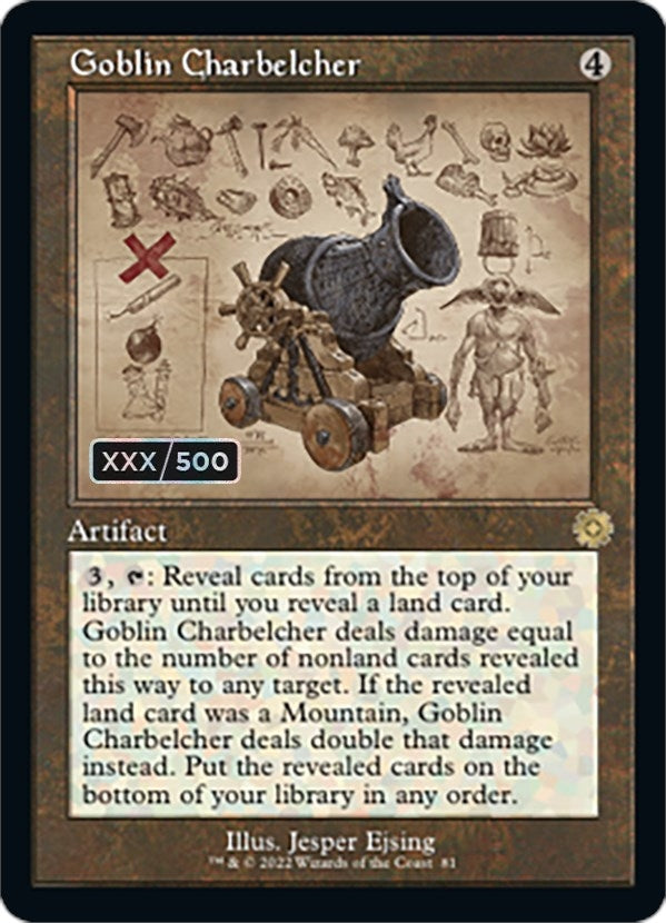 Goblin Charbelcher (Schematic) (Serial Numbered) (81) (BRR)