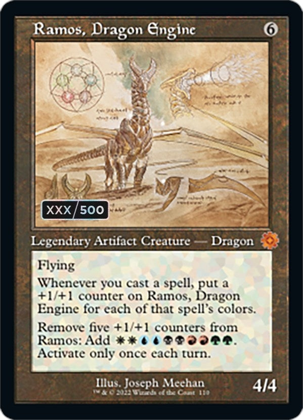 Ramos, Dragon Engine (Schematic) (Serial Numbered) (110) (BRR)