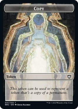 Copy // Powerstone Double-Sided Token (1 // 7) (BRC)