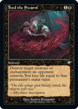 Feed the Swarm (Retro Frame) (106) (BRC)