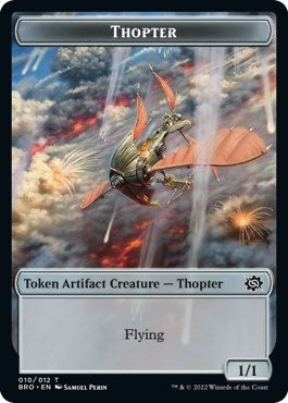 Thopter // Construct (005) Double-Sided Token (10 // 5) (BRO)