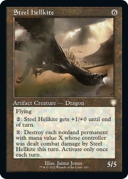 Steel Hellkite (Retro Frame) (163) (BRC)
