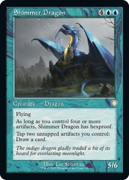 Shimmer Dragon (Retro Frame) (95) (BRC)