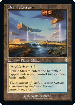 Prairie Stream (Retro Frame) (193) (BRC)