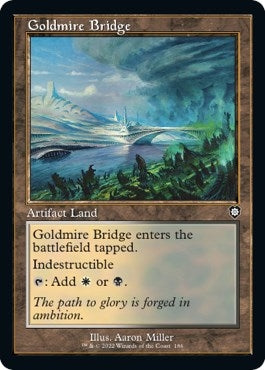 Goldmire Bridge (Retro Frame) (186) (BRC)