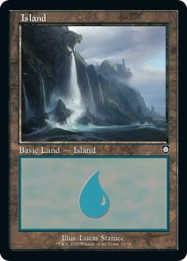 Island (32) (Retro Frame) (32) (BRC)