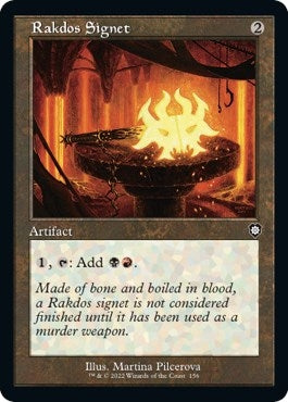 Rakdos Signet (Retro Frame) (156) (BRC)