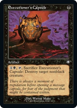 Executioner's Capsule (Retro Frame) (104) (BRC)