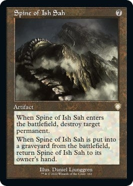 Spine of Ish Sah (Retro Frame) (162) (BRC)
