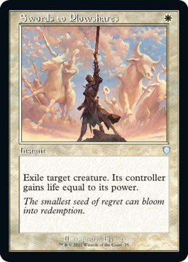 Swords to Plowshares (Retro Frame) (75) (BRC)