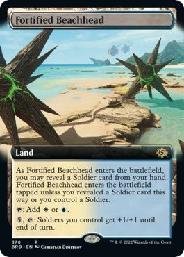 Fortified Beachhead (Extended Art) (370) (BRO)