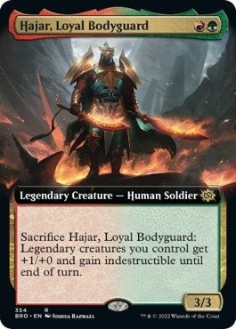Hajar, Loyal Bodyguard (Extended Art) (354) (BRO)