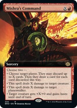 Mishra's Command (Extended Art) (339) (BRO)