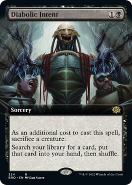 Diabolic Intent (Extended Art) (324) (BRO)