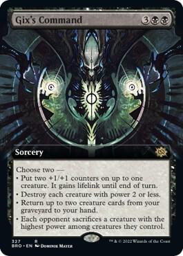 Gix's Command (Extended Art) (327) (BRO)