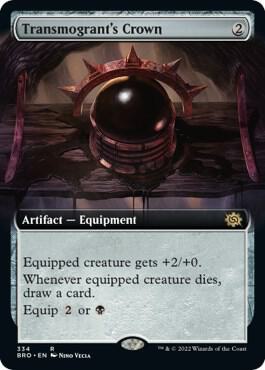 Transmogrant's Crown (Extended Art) (334) (BRO)