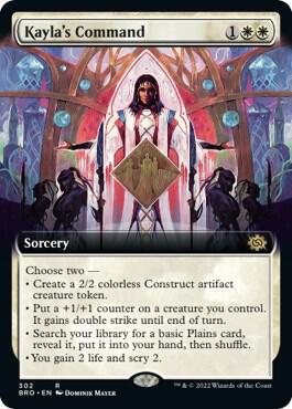 Kayla's Command (Extended Art) (302) (BRO)