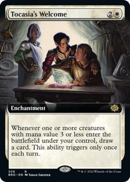 Tocasia's Welcome (Extended Art) (308) (BRO)