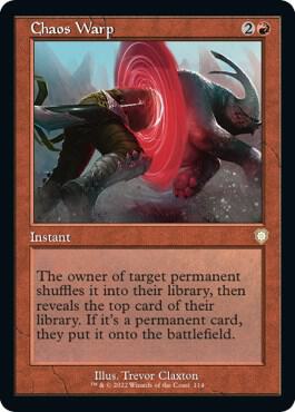 Chaos Warp (Retro Frame) (114) (BRC)