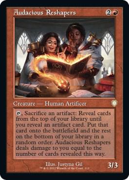Audacious Reshapers (Retro Frame) (112) (BRC)