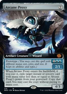 Arcane Proxy (Extended Art) (319) (BRO)