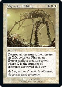 Phyrexian Rebirth (Retro Frame) (74) (BRC)