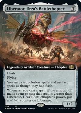 Liberator, Urza's Battlethopter (Extended Art) (364) (BRO)