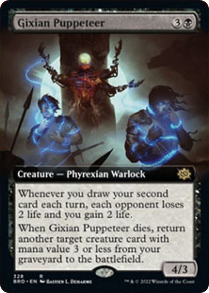 Gixian Puppeteer (Extended Art) (328) (BRO)