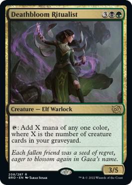 Deathbloom Ritualist (208) (BRO)