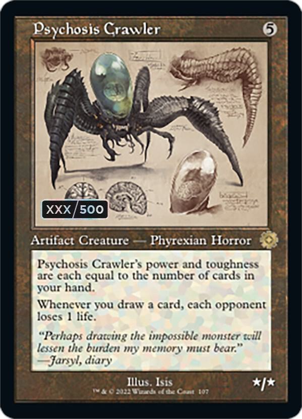 Psychosis Crawler (Schematic) (Serial Numbered) (107) (BRR)