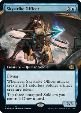 Skystrike Officer (Extended Art) (317) (BRO)