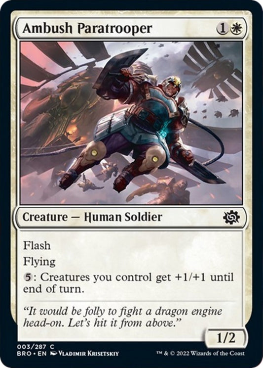 Image for Ambush Paratrooper (3) (BRO) - Magic: The Gathering