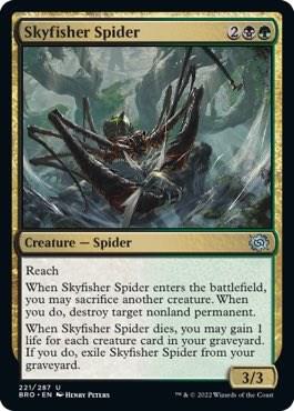 Skyfisher Spider (221) (BRO)