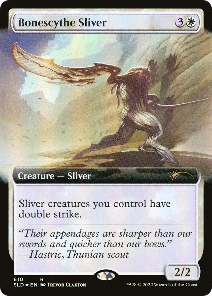 Bonescythe Sliver (Extended Art) (610) (SLD)