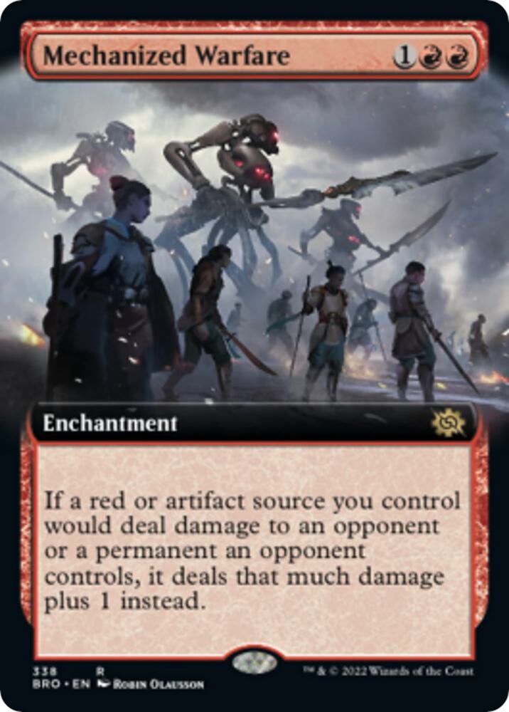 Mechanized Warfare (Extended Art) (338) (BRO)