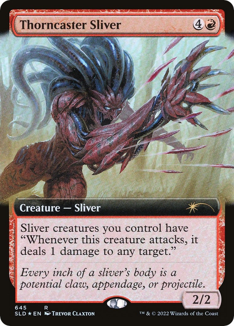 Thorncaster Sliver (Extended Art) (645) (SLD)