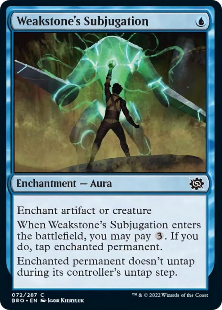 Weakstone's Subjugation (72) (BRO)