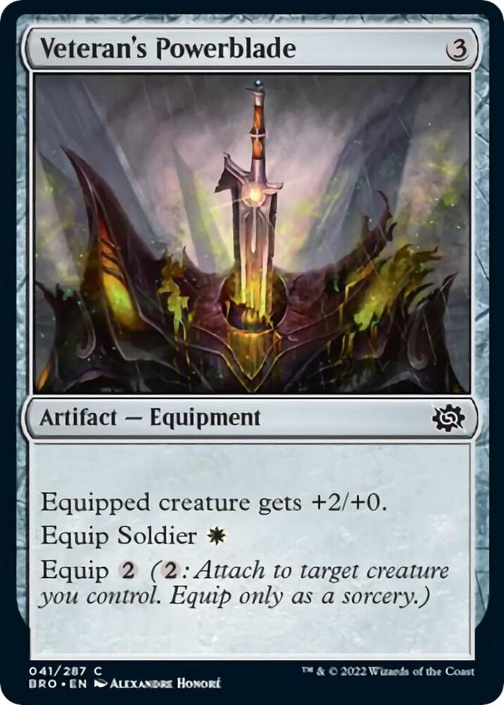 Veteran's Powerblade (41) (BRO)