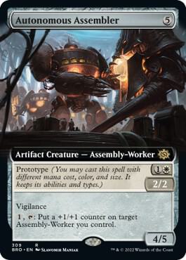 Autonomous Assembler (Extended Art) (309) (BRO)