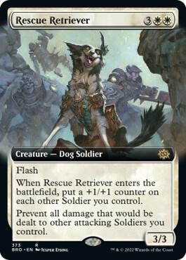 Rescue Retriever (Extended Art) (373) (BRO)