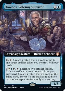 Tawnos, Solemn Survivor (Extended Art) (42) (BRC)