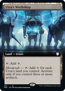 Urza's Workshop (Extended Art) (51) (BRC)